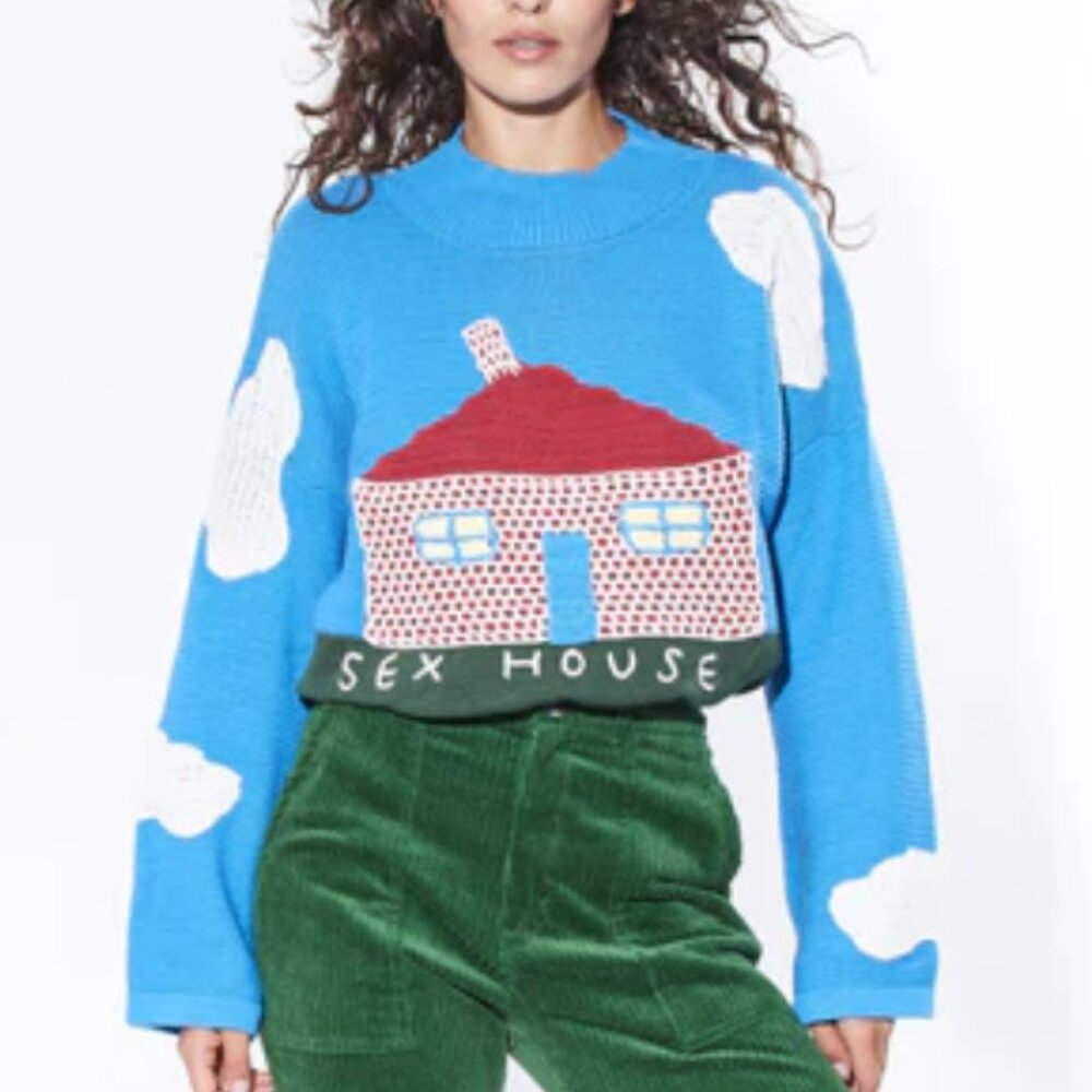 Sold Out Unisex Sex House Sweater Original